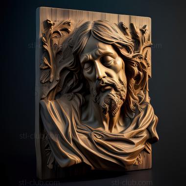 3D model st jesus (STL)